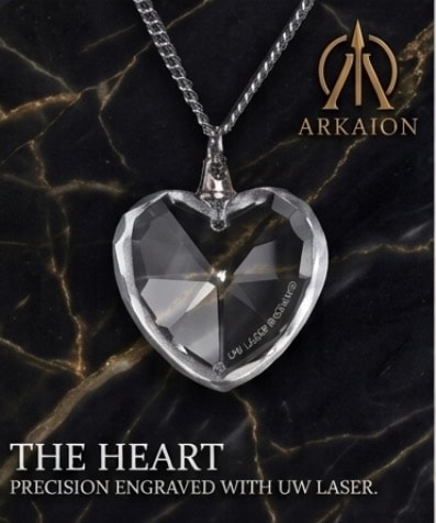 ARKAION CRYSTAL WORLD · Silver · Heart