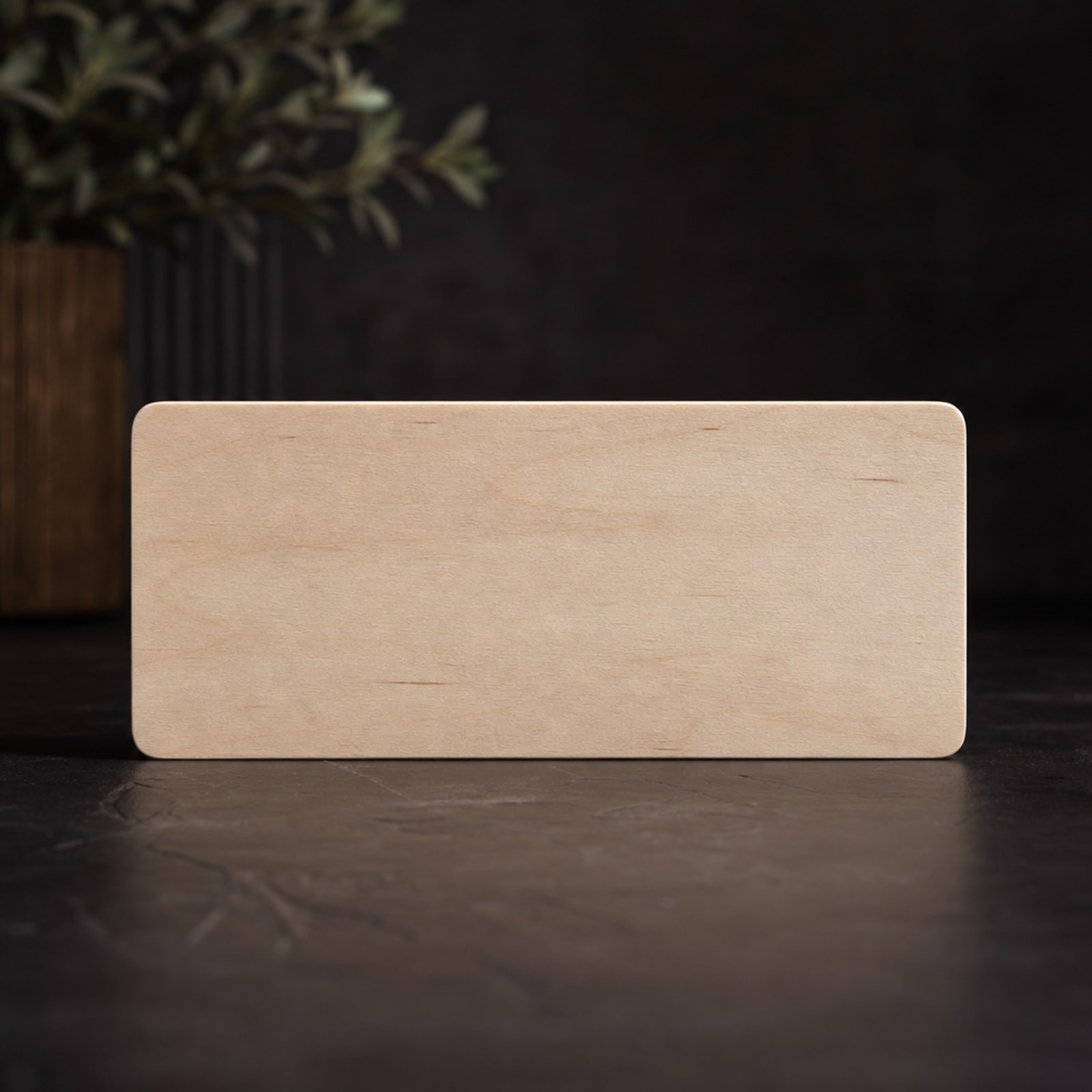 Wood Name Sign